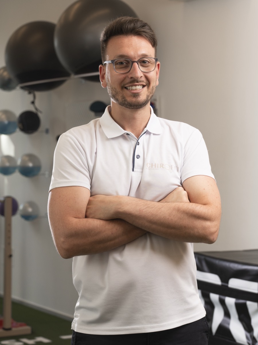 Simone Barberio, fisioterapista e chiropratico